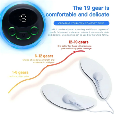 Facial Massager Smart EMS Facial Massager Low-Frequency Pulse Crescent Facial Cleansing And Firming Facial Muscle Beauty Device